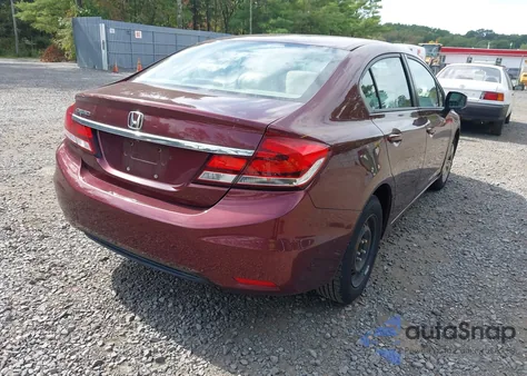 2013 Honda Civic Lx из США, поврежденный, VIN 19XFB2F55DE219617